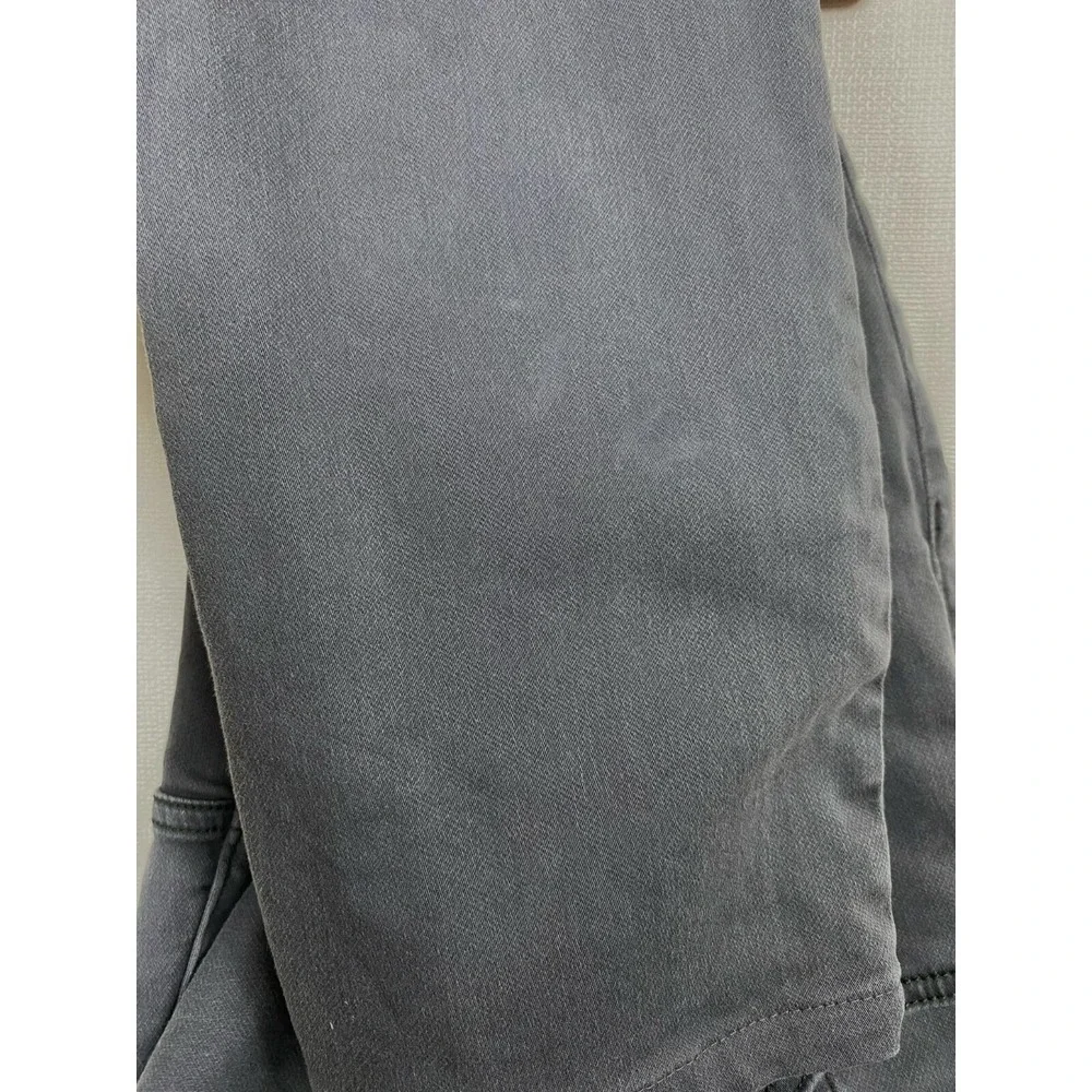 John Varvatos Mens Sz 28 Slim Straight Bowery Jeans Gray Stretch Denim‎